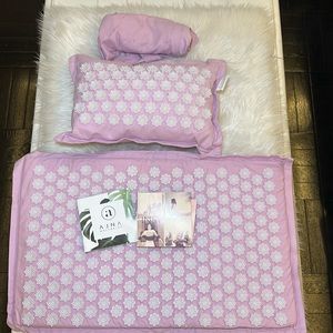 AJNA Acupressure Mat Set (Pink-Purple)